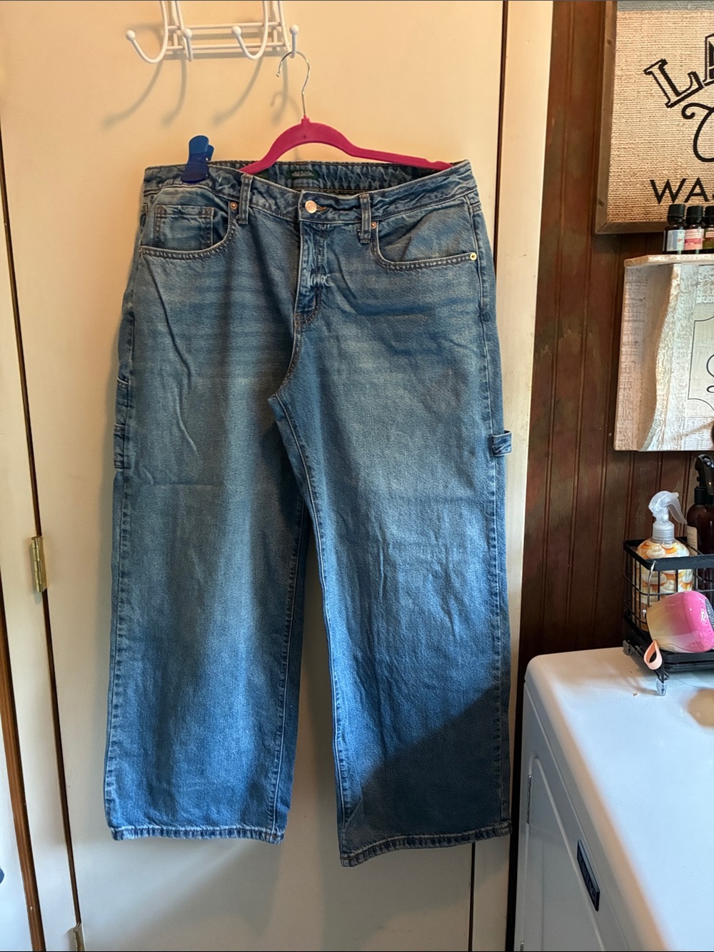 wild fable Light Blue Wide-Leg Jeans